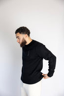 Black Andradite Cashmere Knit