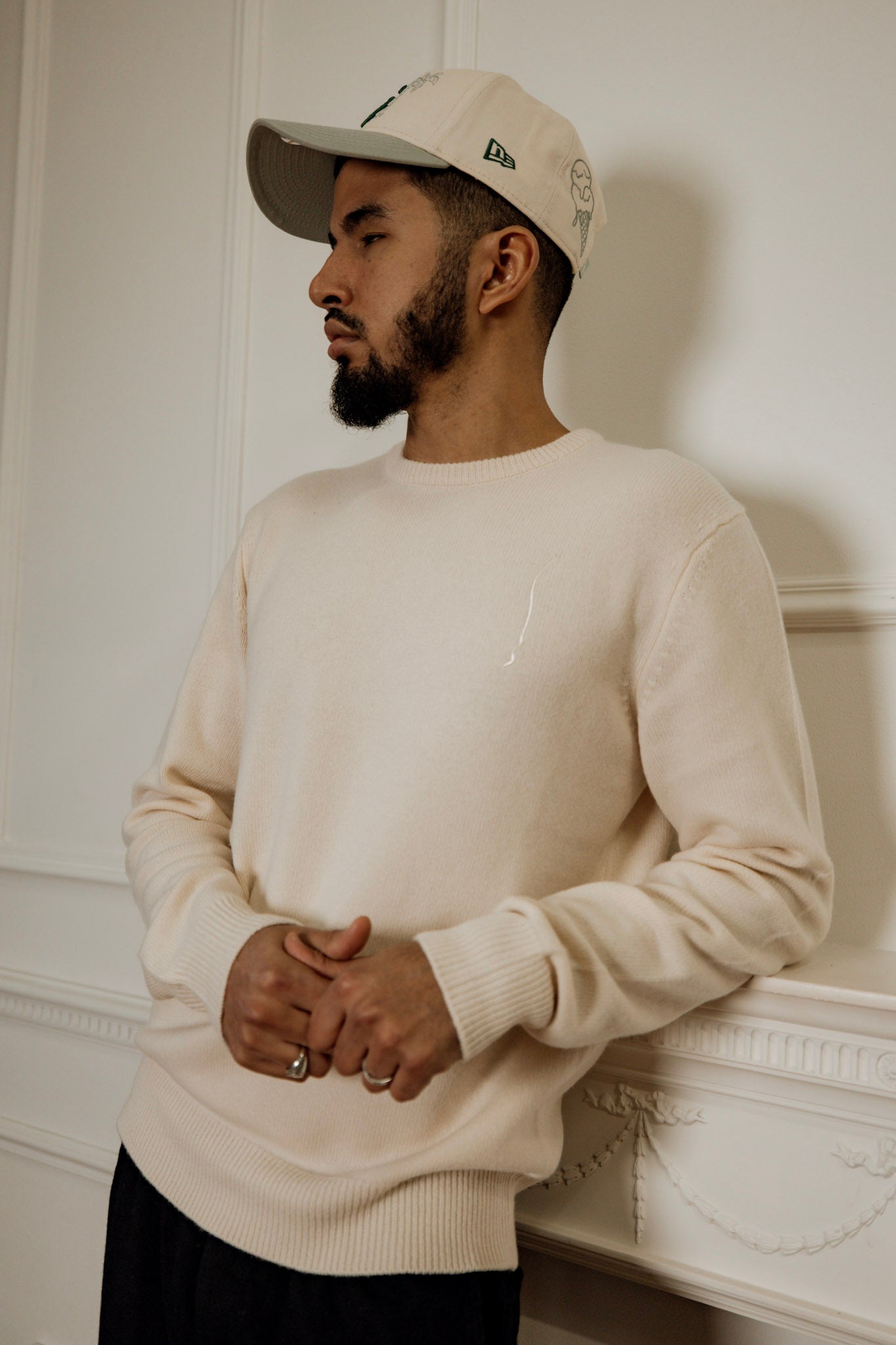 Mongolian Sand Cashmere Knit