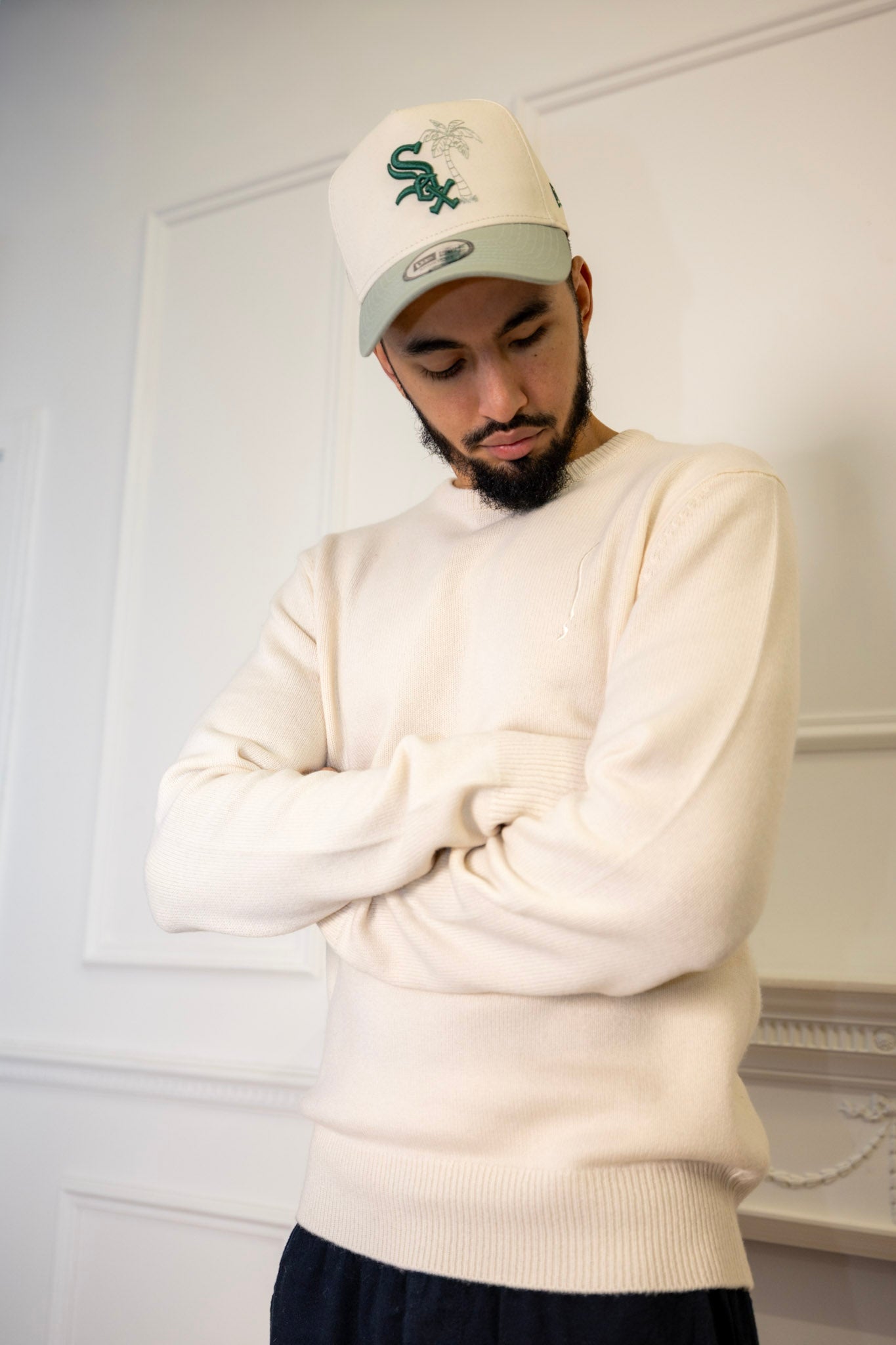 Mongolian Sand Cashmere Knit